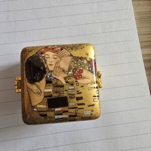 Goebel White Trinket Box